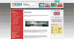 Desktop Screenshot of mcdn.edu.pl